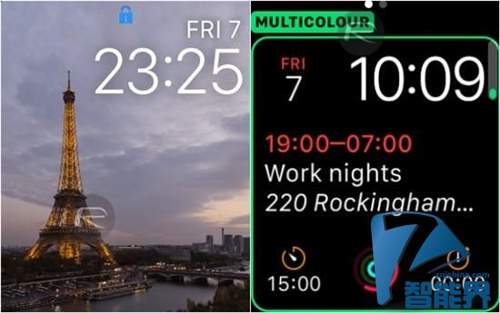 蘋果WatchOS測(cè)試版新功能 壁紙隨時(shí)間變化