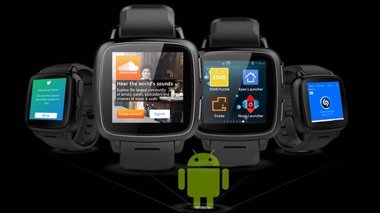 Omate新獨(dú)立式智能手表：運(yùn)行Android Lollipop