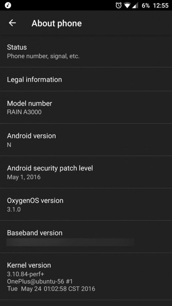 一加3配置完全曝光：已經(jīng)用上Android 7.0