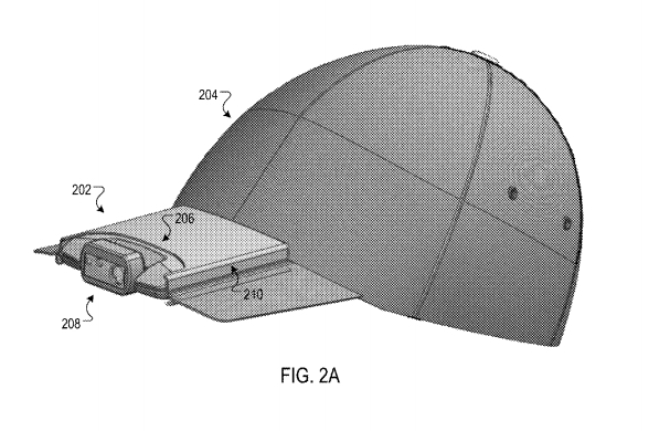 谷歌新專利曝光再進(jìn)可穿戴領(lǐng)域 能拍照的帽子